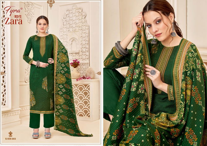 Fyra Zara Pashmina Winter Wear Wholesale Dress Material Collection